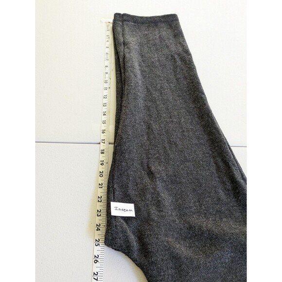 St. John Collection By Marie Gray Dark Grey Sz 2 Knit Pull-On Straight Leg Pant - Picture 14 of 15